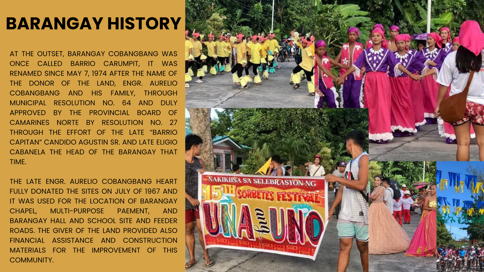 Barangay History